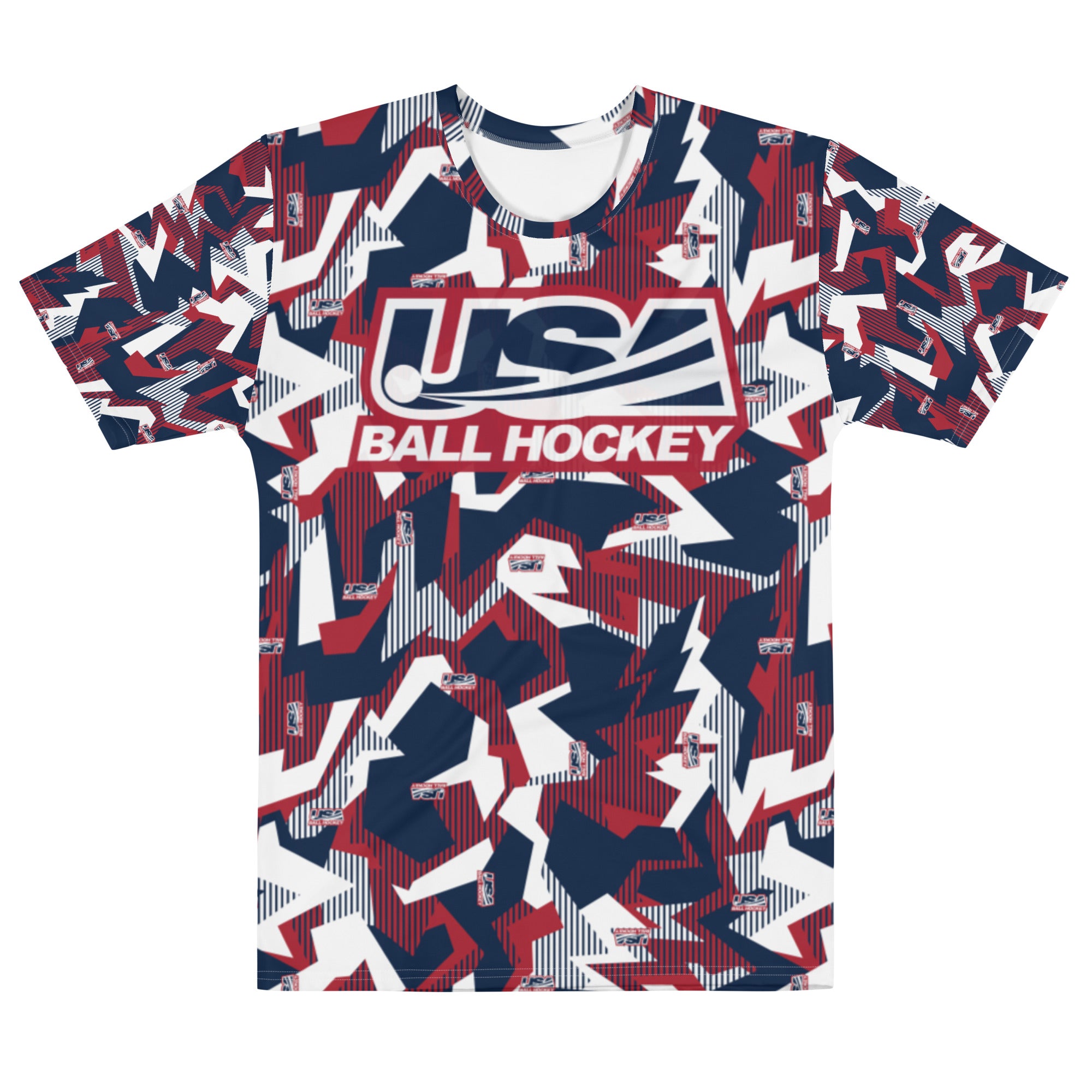 USABH LOGO CAMO T-SHIRT