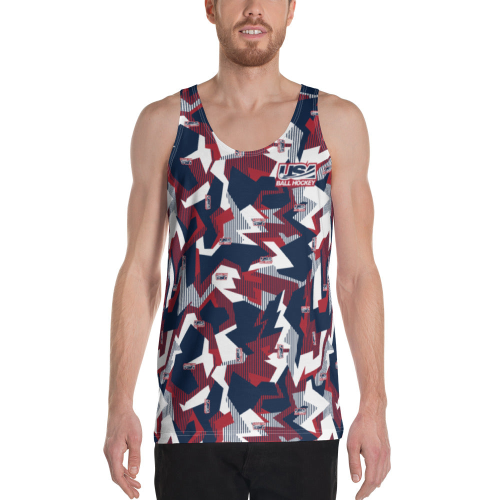 USABH LOGO CAMO TANK