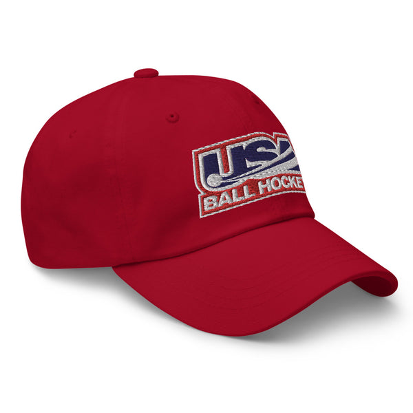 USA BALL HOCKEY LOGO DAD CAP