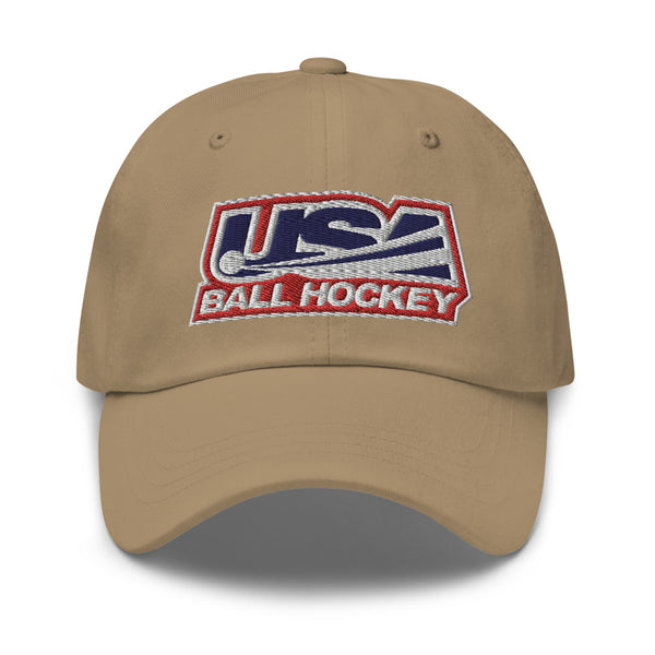 USA BALL HOCKEY LOGO DAD CAP