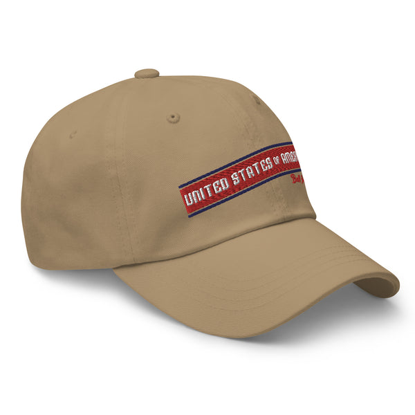 OL SKOOL USA DAD CAP