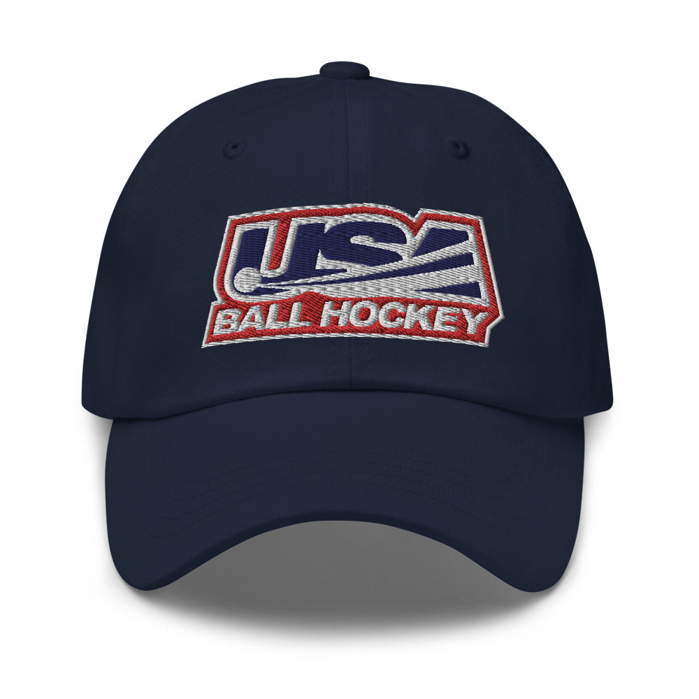 USA BALL HOCKEY LOGO DAD CAP