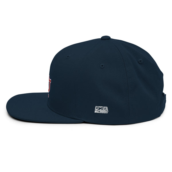 USABH INTERLOCKED 3D PUFF EMBRIODERED SNAPBACK