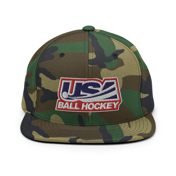 USA BALL HOCKEY LOGO SNAPBACK