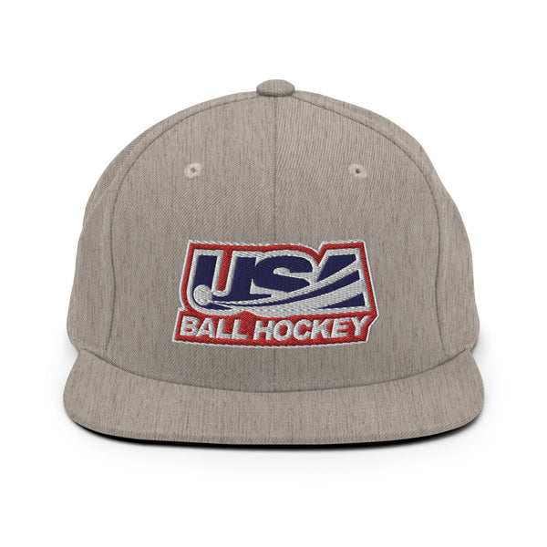 USA BALL HOCKEY LOGO SNAPBACK