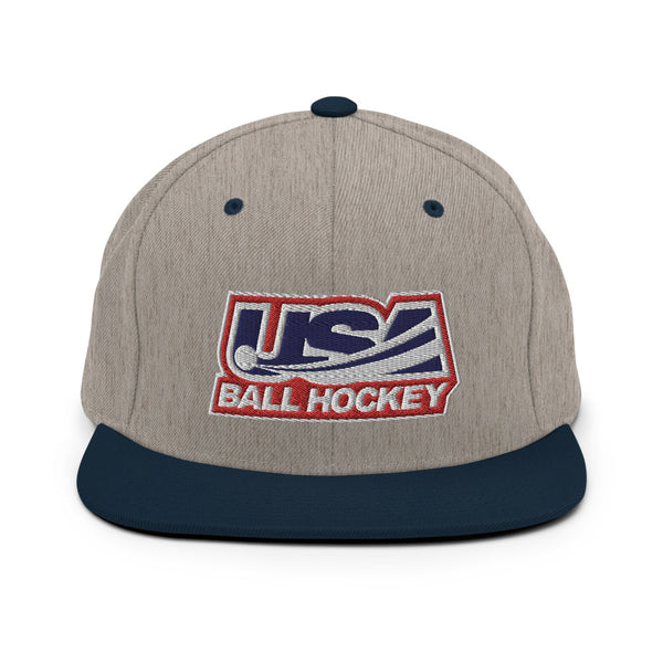 USA BALL HOCKEY LOGO SNAPBACK