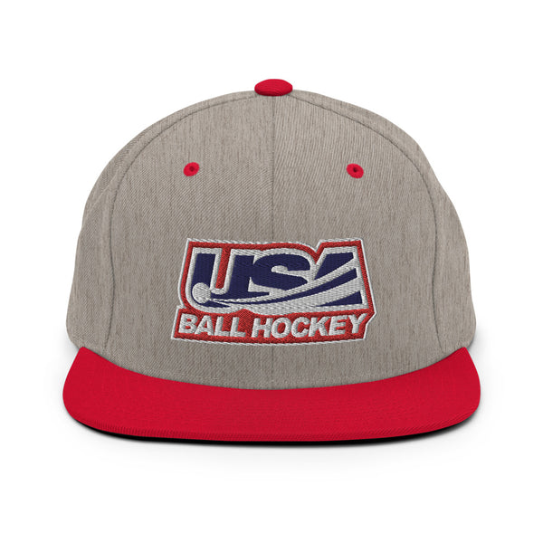 USA BALL HOCKEY LOGO SNAPBACK