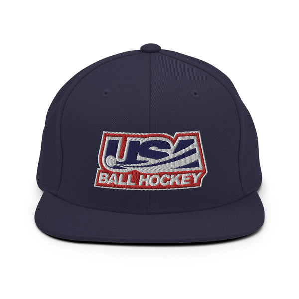 USA BALL HOCKEY LOGO SNAPBACK