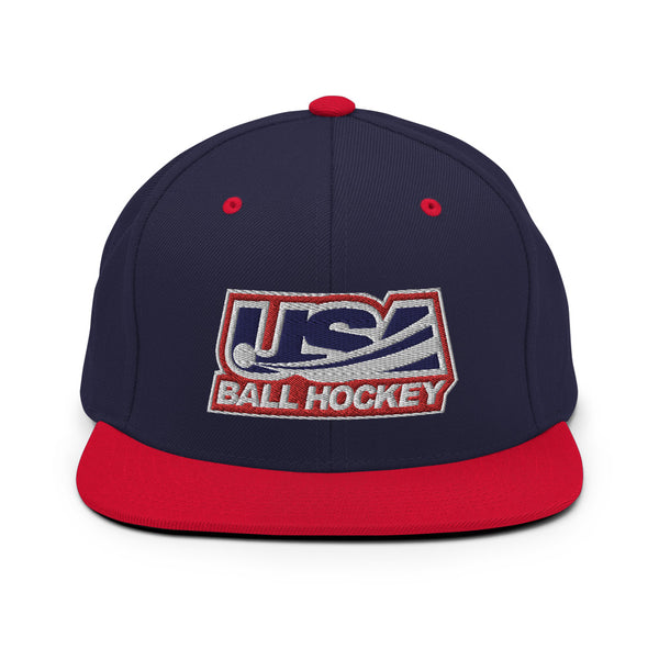 USA BALL HOCKEY LOGO SNAPBACK