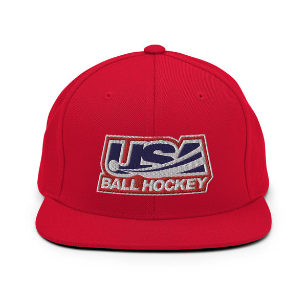 USA BALL HOCKEY LOGO SNAPBACK