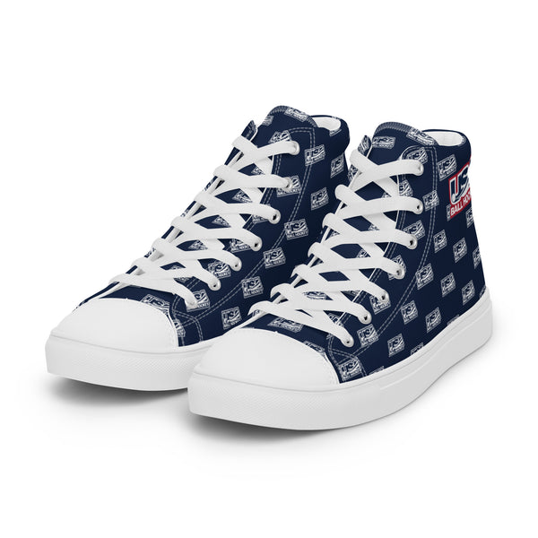 USABH LOGO CANVAS HIGH TOPS