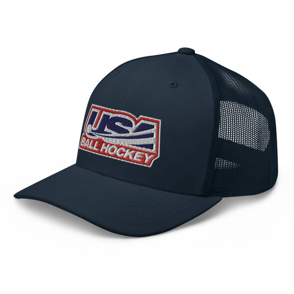 USA BALL HOCKEY LOGO TRUCKER