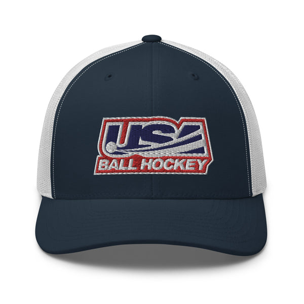 USA BALL HOCKEY LOGO TRUCKER