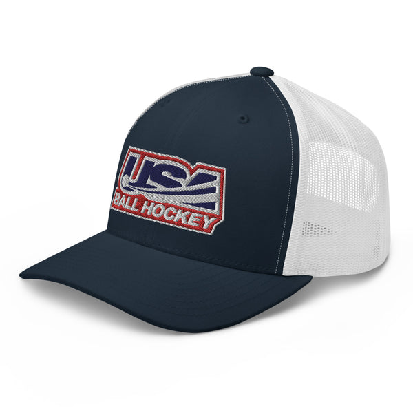 USA BALL HOCKEY LOGO TRUCKER