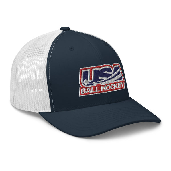 USA BALL HOCKEY LOGO TRUCKER