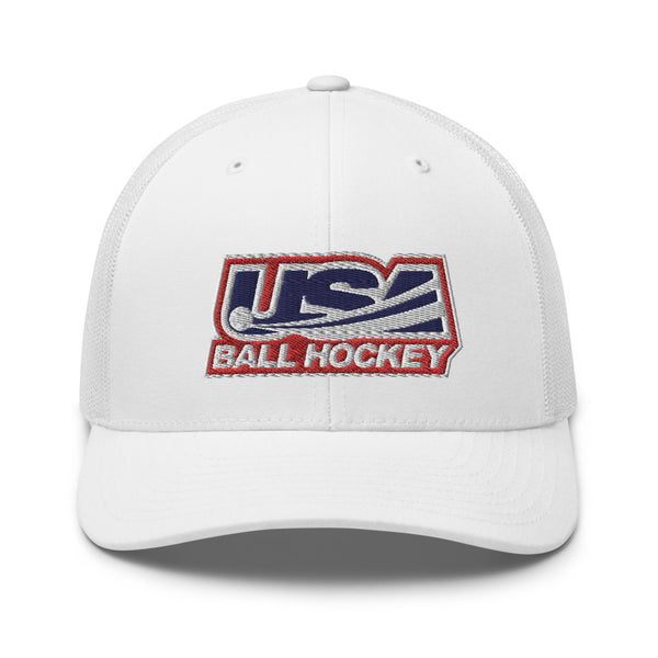 USA BALL HOCKEY LOGO TRUCKER