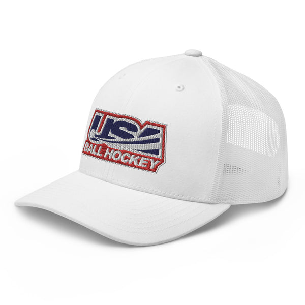 USA BALL HOCKEY LOGO TRUCKER