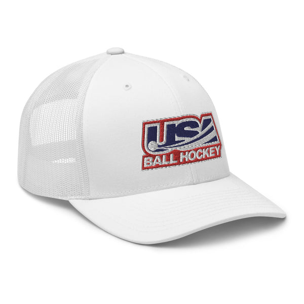 USA BALL HOCKEY LOGO TRUCKER