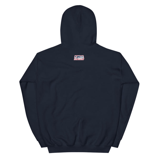 USA BALL HOCKEY UNISEX HOODIE