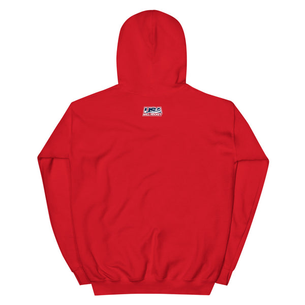 USA BALL HOCKEY UNISEX HOODIE