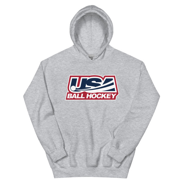 USA BALL HOCKEY UNISEX HOODIE