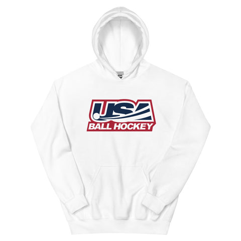 USA BALL HOCKEY UNISEX HOODIE