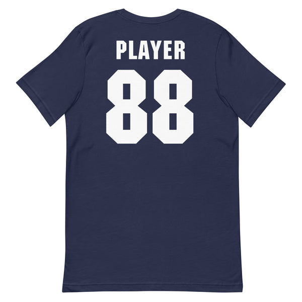 USABH LOGO PERSONALIZED NAVY T-SHIRT